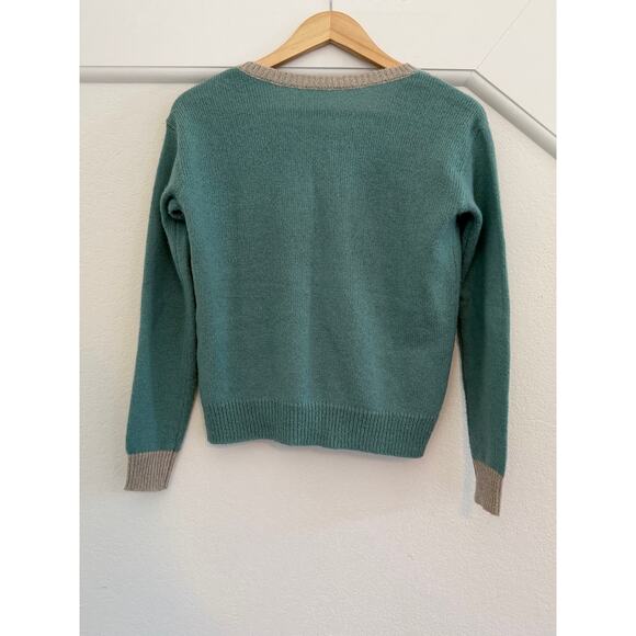 Sundance Floral Embroidered Button Down Cardigan Womens Small Cottagecore Whimsy - Picture 6 of 16